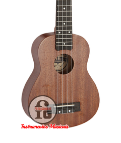 Ukulelê Acústico Malibu Soprano 21S com capa - comprar online