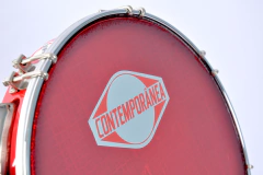 Pandeiro Contemporânea 10 Tarraxa Dupla 31c Pele Holográfica - Foto Goioerê