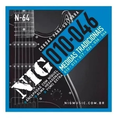 Encordoamento Nig N64 010-046 Guitarra Tradicional