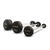 Set of 5 Rubber Coated Barbells - 10 - 35 kgs