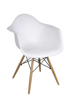Silla Eames cerrada (con apoyabrazos)