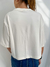 T-shirt Cropped (Off White) na internet