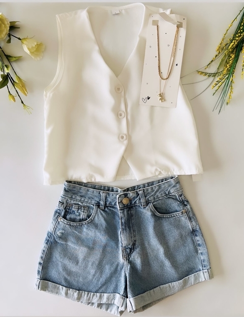 short yean con dobladillo 24 6000-2-12