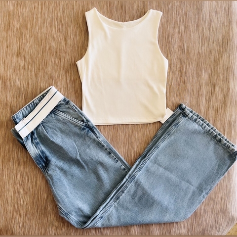 jean celeste con franja 24 5000-2-7