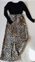 Falda larga estampada animal print 7000-2-44 - comprar online