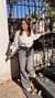 Camisa blanca broderi 3000-1-86 - Tienda de ropa Horazia