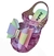 Sandália laço tie dye rosa glitter infantil menina alta qualidade juju shoes - comprar online