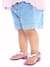 Sandália menina chinelo bebê coelho verão blogueirinha juju shoes
