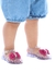 Sandália laço strass cristal rosa infantil menina alta qualidade juju shoes na internet