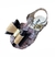 Kit 06 e 12 pares sandália laço glitter infantil atacado alta qualidade juju shoes