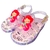 Papete sereia cristal infantil menina alta qualidade juju shoes - comprar online