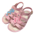 Papete dino menina cristal infantil alta qualidade juju shoes - loja online