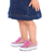 Kit 2 pares tenis e pantufa infantil menina rosa bebê alta qualidade juju shoes - Juju Shoes indústria comércio de calçados infantil alta qualidade 