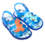 Kit 2 pares papete dino azul e babuche teia infantil menino alta qualidade juju shoes na internet