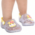 Babuche cristal amarela girafa fofa alta qualidade juju shoes - Juju Shoes indústria comércio de calçados infantil alta qualidade 