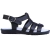 Papete lisa preto infantil sandália menino alta qualidade juju shoes