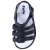 Imagem do Papete lisa preto infantil sandália menino alta qualidade juju shoes