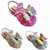 Kit 06 e 12 pares sandália laço tie dye infantil atacado alta qualidade juju shoes - comprar online