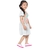 Tênis branco e pink infantil menina juju shoes - loja online