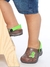 Imagem do Babuche dinossauro verde infantil alta qualidade juju shoes
