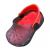 Babuche pantufa preto gel vermelho infantil menino alta qualidade juju shoes - comprar online