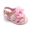Papete flor pérola rosa bebê infanti menina alta qualidade juju shoes - loja online