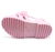 Imagem do Papete flor pérola rosa bebê infanti menina alta qualidade juju shoes