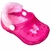 Pantufa lacinho pelinho pink confortável infantil alta qualidade juju shoes - comprar online
