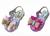 Kit 2 pares sandália laço glitter cristal rosabb e rosa glitter pink infantil alta qualidade juju shoes - comprar online