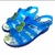 Imagem do Kit babuche dino azul e papete dino verde infantil alta qualidade juju shoes