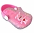 Kit papete e babuche ursinho cristal pink glitter alta qualidade juju shoes - Juju Shoes indústria comércio de calçados infantil alta qualidade 