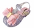 Imagem do Sandália laço lantejoula rosa bebê alta qualidade juju shoes