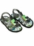 Papete dinossauro verde infantil alta qualidade juju shoes