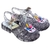 Imagem do Sandália unicórnio com pulseira infantil alta qualidade juju shoes