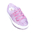 Tênis rosa glitter juvenil menina alta qualidade juju shoes - loja online