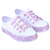 Tênis branco rosa glitter infantil menina alta qualidade juju shoes - comprar online