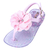 Chinelo bebê flor pérola rosa bebê infantil menina alta qualidade juju shoes na internet