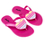Chinelo juvenil pink coração pop-it alta qualidade juju shoes - Juju Shoes indústria comércio de calçados infantil alta qualidade 