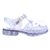 Sandália flor cristal branco infantil alta qualidade juju shoes na internet