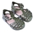 Sandália papete verde unissex neutra infantil bebê juju shoes - comprar online