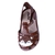 Sandália marrom infantil papete bebê neutra juju shoes sapato crianças - comprar online