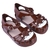 Imagem do Sandália marrom infantil papete bebê neutra juju shoes sapato crianças