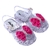 Sandália laço strass cristal rosa infantil menina alta qualidade juju shoes - loja online
