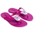 Rasteira juvenil unicórnio pink alta qualidade juju shoes - comprar online