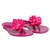 Rasteira juvenil flor pérola alta qualidade juju shoes na internet