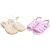 Kit 2 pares sandália lisa confortável e papete lisa infantil menina alta qualidade juju shoes - comprar online