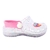 Babuche coraçao craft com pulseira infantil menina alta qualidade juju shoes na internet