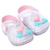 Babuche cauda sereia cristal infantil menina alta qualidade juju shoes - comprar online