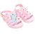 Papete dino menina cristal infantil alta qualidade juju shoes - Juju Shoes indústria comércio de calçados infantil alta qualidade 