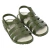 Papete lisa preto infantil sandália menino alta qualidade juju shoes